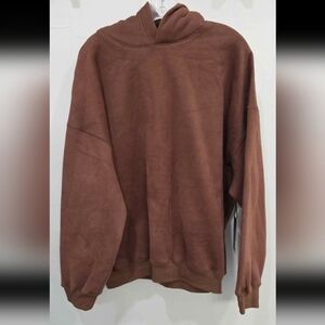 NWT Women's Cozy Brown Hoodie by Kimberly C